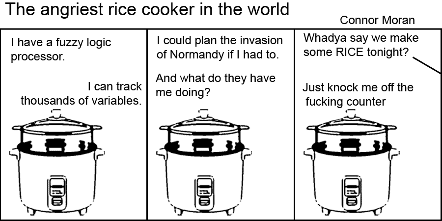 angry cooker
