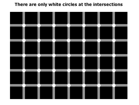 white circles