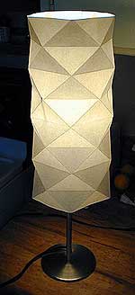 origami lampshade