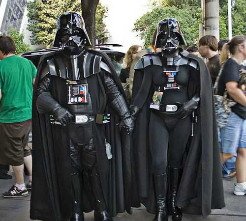 Mr and Mrs Vader