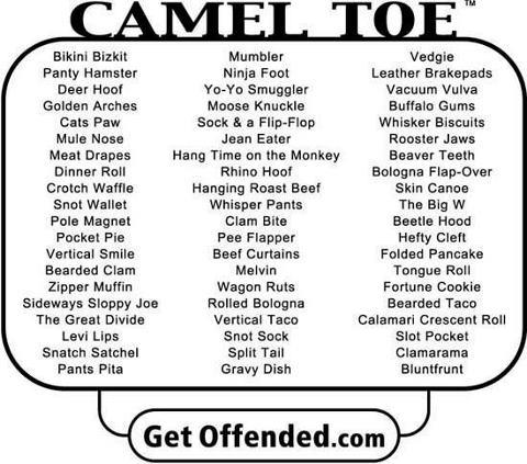 camel toe alternatives