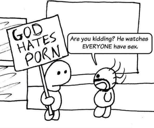 god hates porn