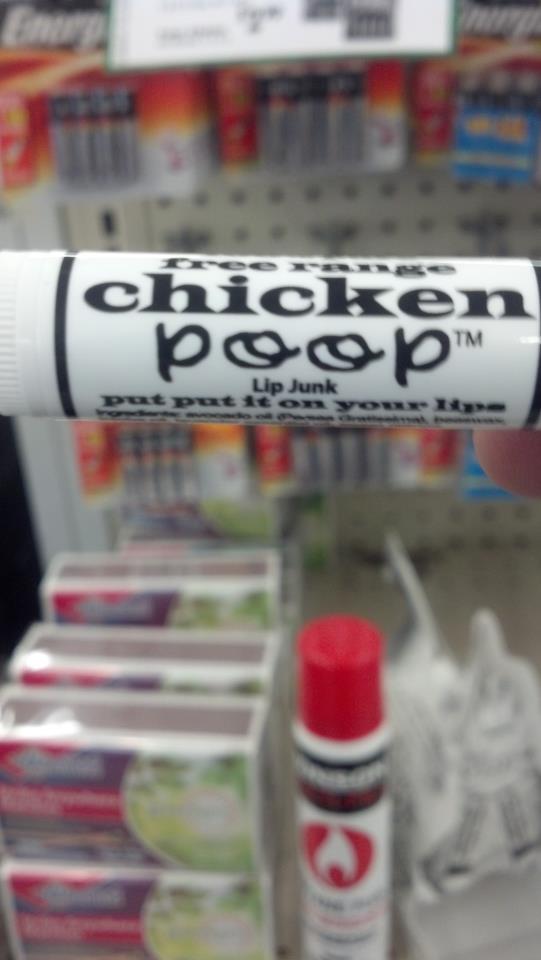 chicken poop